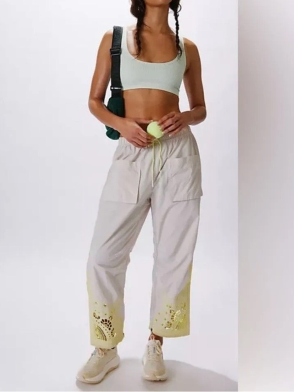 FREE PEOPLE Fly By Night Embroidered Pants $108 NWOT Medium